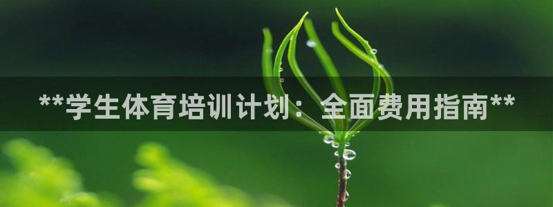 极悦平台反7O777：**学生体育培训计划：全面费用