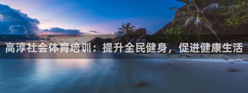 极悦官网的登录方法有哪些：高淳社会体育培训：提升全民