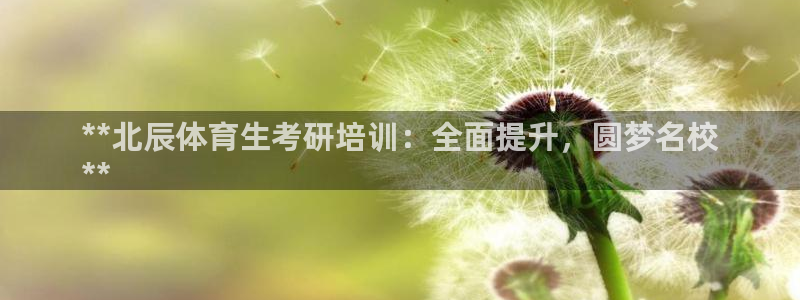 极悦娱乐代理多少钱：**北辰体育生考研培训：全面提升