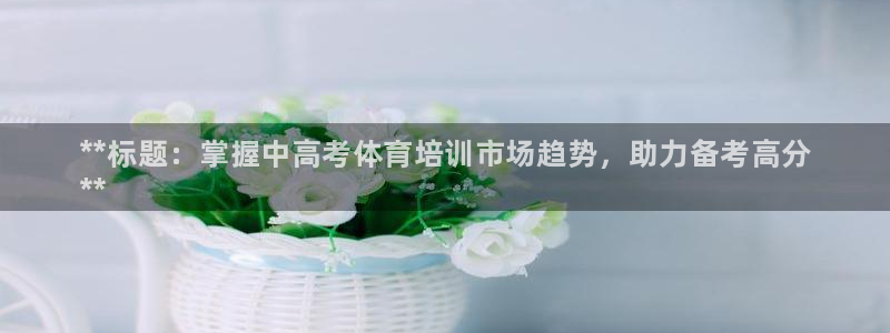 极悦平台官方网站登录不了：**标题：掌握中高考体育培训市场趋